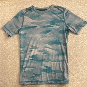 All in Motion Blue and White T-Shirt